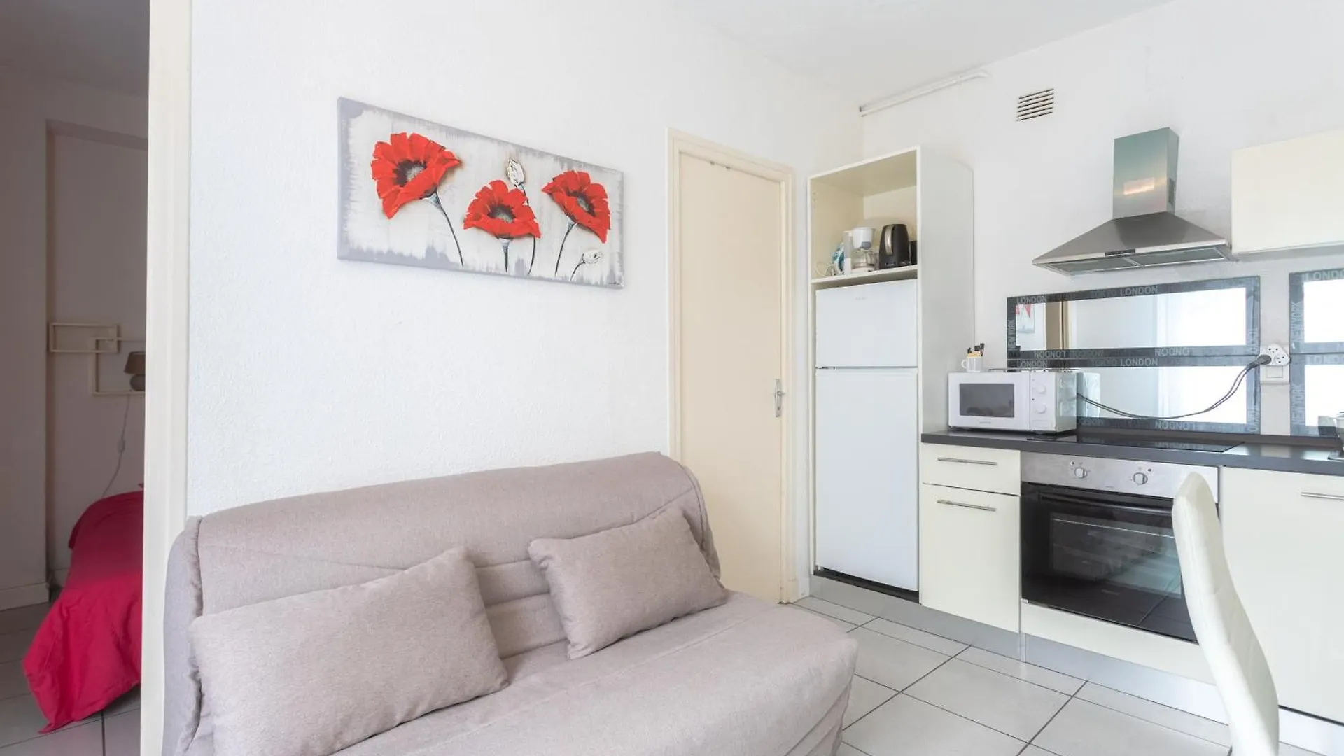 Beau Rez De Jardin Apartamento Lourdes